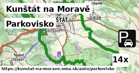 Parkovisko, Kunštát na Moravě