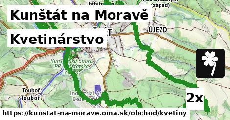 kvetinárstvo v Kunštát na Moravě