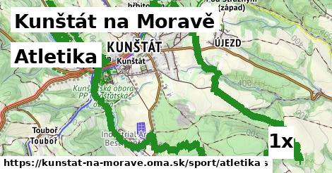 atletika v Kunštát na Moravě