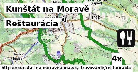 Reštaurácia, Kunštát na Moravě