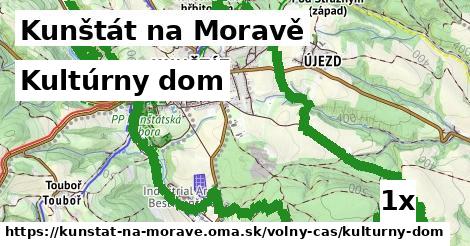 kultúrny dom v Kunštát na Moravě