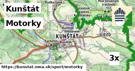 motorky v Kunštát