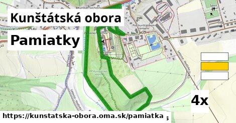 pamiatky v Kunštátská obora