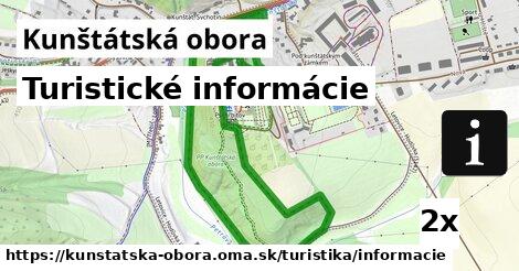 turistické informácie v Kunštátská obora