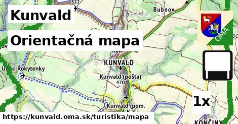Orientačná mapa, Kunvald