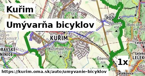 Umývarňa bicyklov, Kuřim