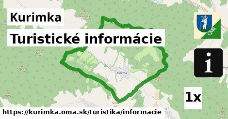 Turistické informácie, Kurimka