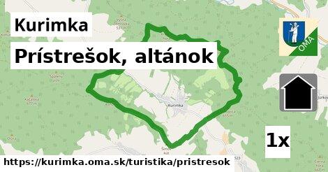 Prístrešok, altánok, Kurimka