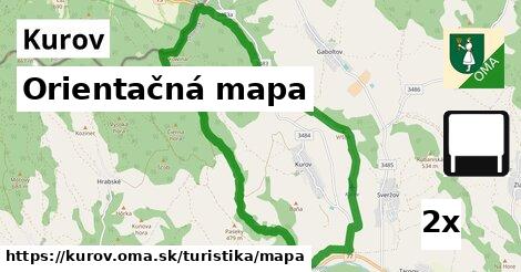 Orientačná mapa, Kurov