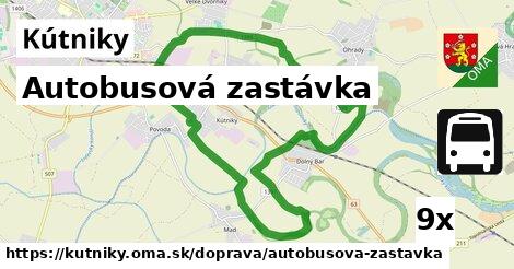 Autobusová zastávka, Kútniky