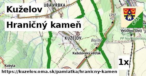 Hraničný kameň, Kuželov