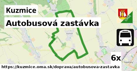 Autobusová zastávka, Kuzmice