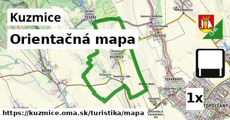 Orientačná mapa, Kuzmice