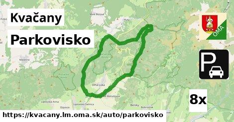 Parkovisko, Kvačany, okres LM