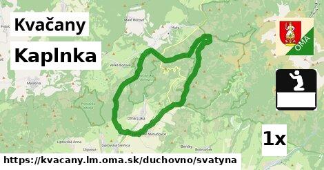 Kaplnka, Kvačany, okres LM