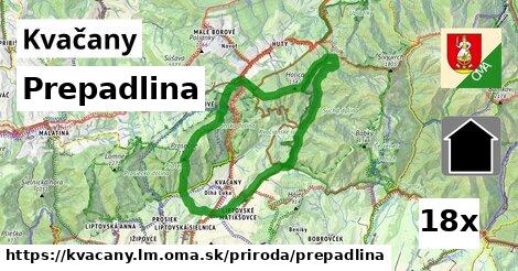 Prepadlina, Kvačany, okres LM