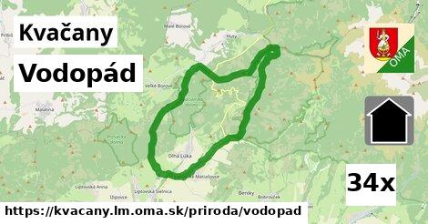 Vodopád, Kvačany, okres LM