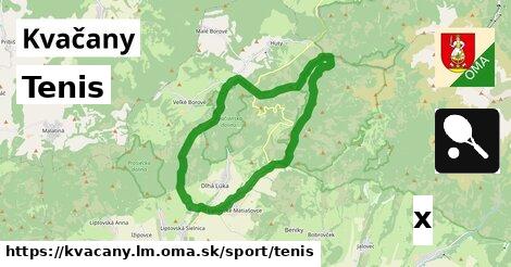 Tenis, Kvačany, okres LM