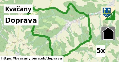 doprava v Kvačany