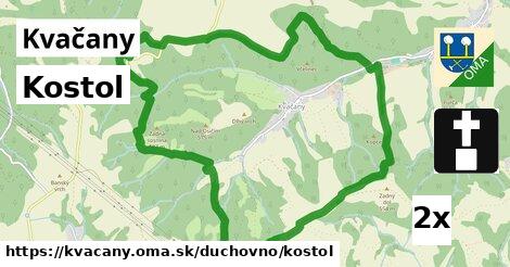 Kostol, Kvačany