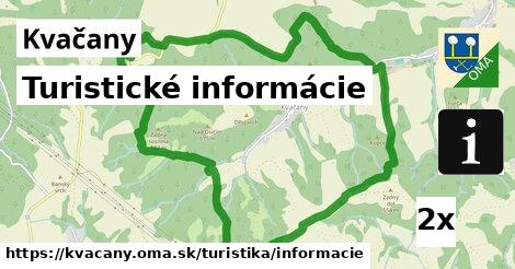 Turistické informácie, Kvačany