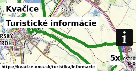 Turistické informácie, Kvačice