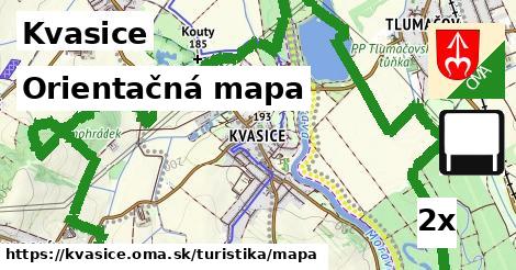 Orientačná mapa, Kvasice