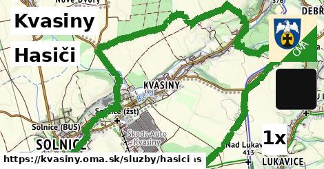 Hasiči, Kvasiny