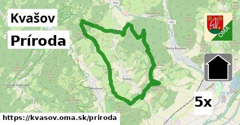 príroda v Kvašov