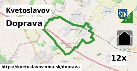 doprava v Kvetoslavov