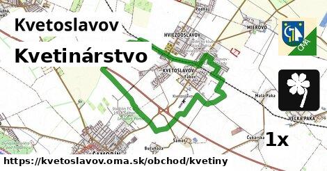 Kvetinárstvo, Kvetoslavov