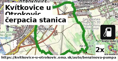 čerpacia stanica v Kvítkovice u Otrokovic