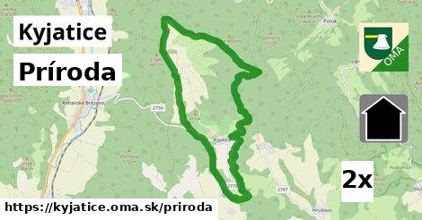 príroda v Kyjatice