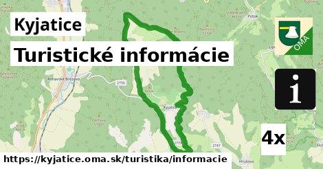 Turistické informácie, Kyjatice