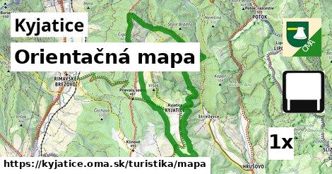 Orientačná mapa, Kyjatice