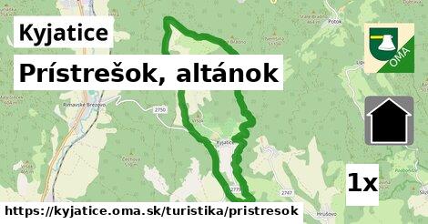 Prístrešok, altánok, Kyjatice