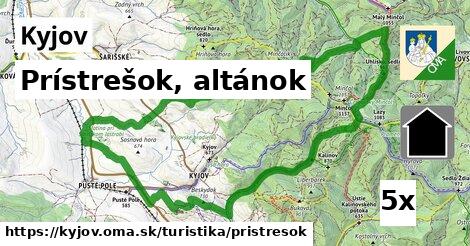 Prístrešok, altánok, Kyjov