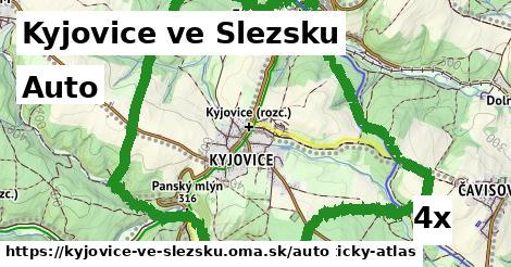 auto v Kyjovice ve Slezsku