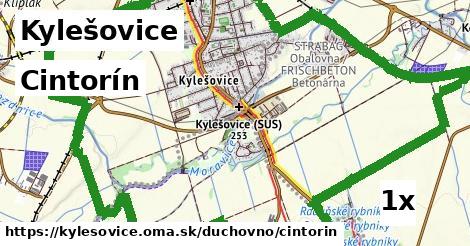 Cintorín, Kylešovice