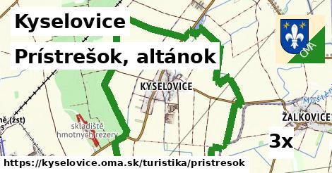 Prístrešok, altánok, Kyselovice