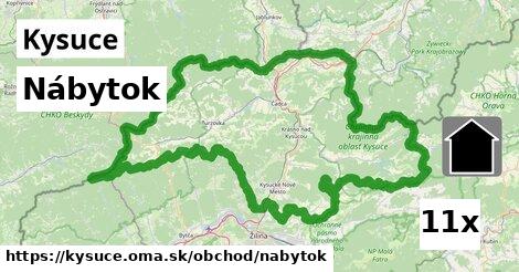 Nábytok, Kysuce