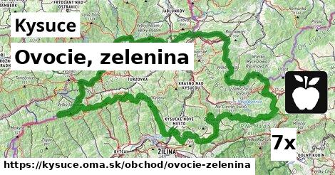 Ovocie, zelenina, Kysuce