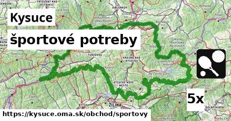 športové potreby, Kysuce