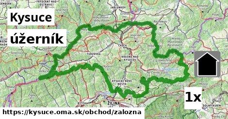 úžerník, Kysuce