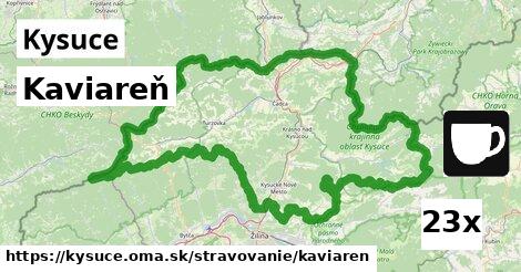 Kaviareň, Kysuce