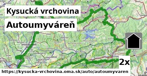 Autoumyváreň, Kysucká vrchovina