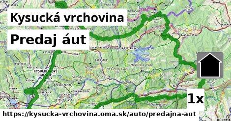 Predaj áut, Kysucká vrchovina