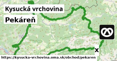 Pekáreň, Kysucká vrchovina