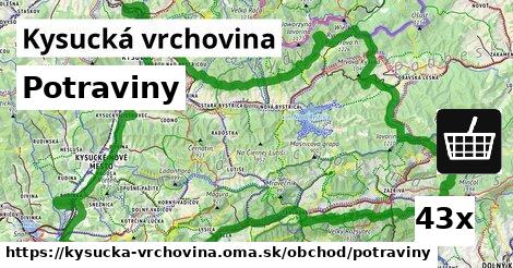 Potraviny, Kysucká vrchovina