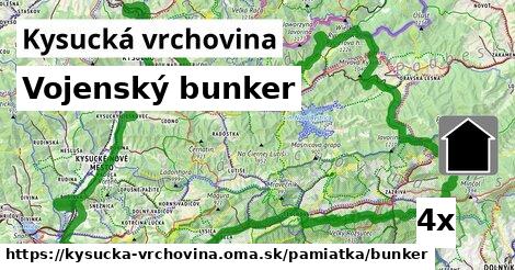 Vojenský bunker, Kysucká vrchovina